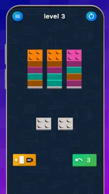 Toy Blocks Sort 3D android App screenshot 2